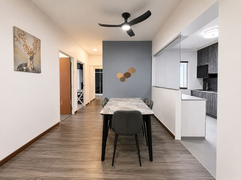 784C Woodlands Rise, 784C Woodlands Rise, 3 Bedrooms, 1,001 sqft, HDB Flat For Sale, by Julius Wong, 500187726 - Dining Room - PropertyGuru.com.sg