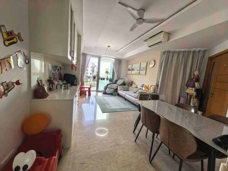 Caribbean at Keppel Bay, 32 Keppel Bay Drive, 3 Bedrooms, 1,216 sqft, Condominium For Sale, by Ben XIA 夏天鹏, 500187807 - Living Room - PropertyGuru.com.sg