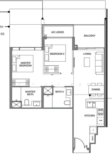 Leedon Green, 32 Leedon Heights, Tanglin / Holland / Bukit Timah, 2 Bedrooms, 710 sqft, Condominium For Sale, by Ben XIA 夏天鹏, 500187831 - PropertyGuru.com.sg