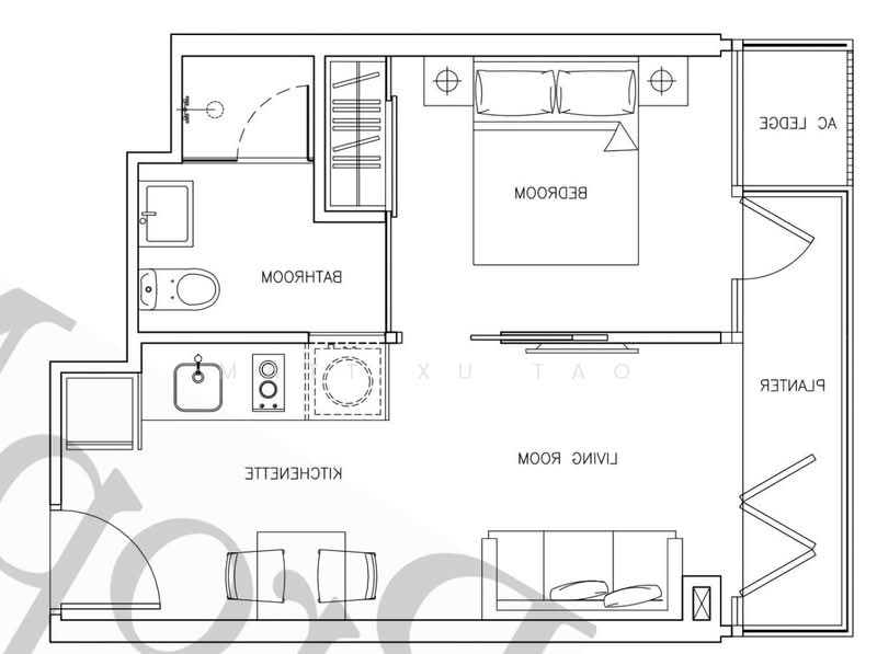 Vivace, 19 Tong Watt Road, 1 Bedroom, 398 sqft, Apartment For Rent, by Matt Xu Tao, 500187833 - PropertyGuru.com.sg