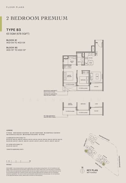 Bloomsbury Residences, 61 Media Circle, Buona Vista / West Coast / Clementi New Town, 2 Bedrooms, 678 sqft, Apartment For Sale, by Terence Tan, 500187841 - B3 - PropertyGuru.com.sg