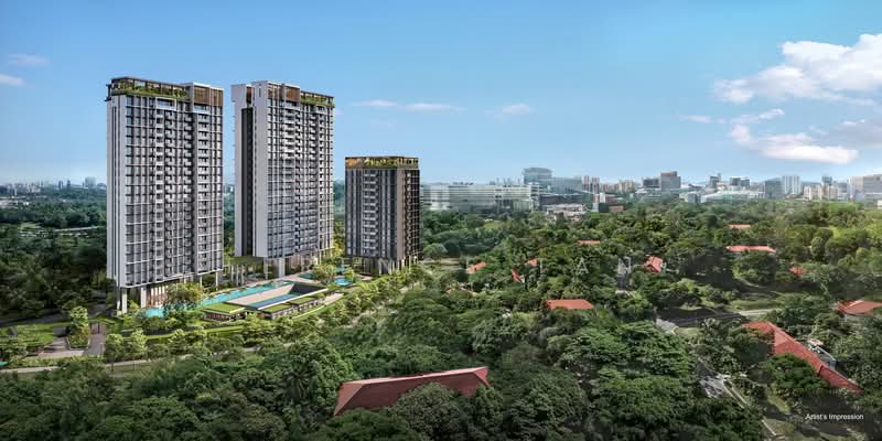 Bloomsbury Residences, 61 Media Circle, Buona Vista / West Coast / Clementi New Town, 2 Bedrooms, 678 sqft, Apartment For Sale, by Terence Tan, 500187841 - PropertyGuru.com.sg