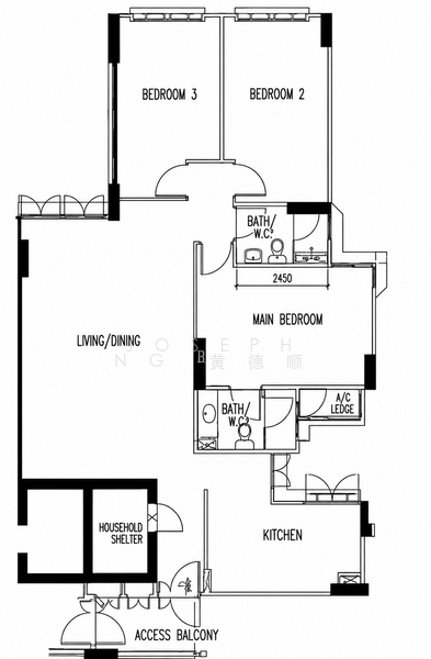 629 Senja Road, 629 Senja Road, 3 Bedrooms, 1,184 sqft, HDB Flat For Sale, by Joseph Ng 黄德顺, 500187848 - PropertyGuru.com.sg
