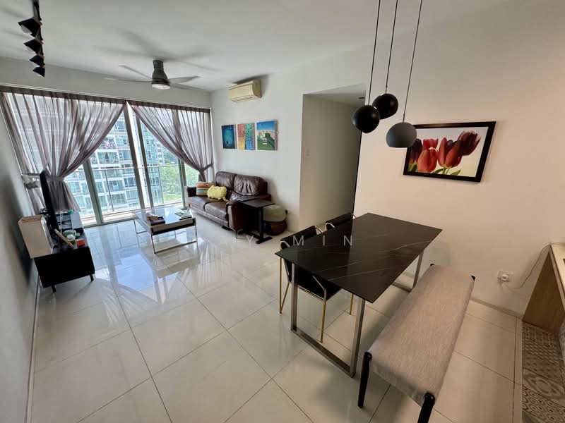 The Quartz, 69 Compassvale Bow, 3 Bedrooms, 1,076 sqft, Condominium For Rent, by Lay Min, 500187873 - Living Room - PropertyGuru.com.sg