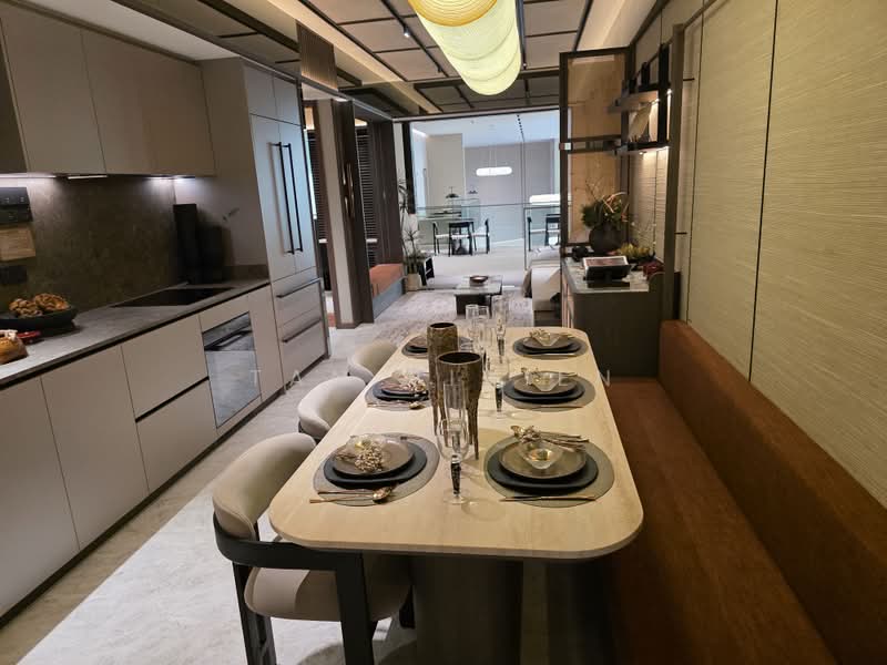 The Robertson Opus, 11 Unity Street, 3 Bedrooms, 990 sqft, Condominium For Sale, by Tan Vivien, 500187895 - Kitchen - PropertyGuru.com.sg