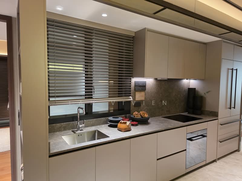 The Robertson Opus, 11 Unity Street, 3 Bedrooms, 990 sqft, Condominium For Sale, by Tan Vivien, 500187895 - Kitchen - PropertyGuru.com.sg