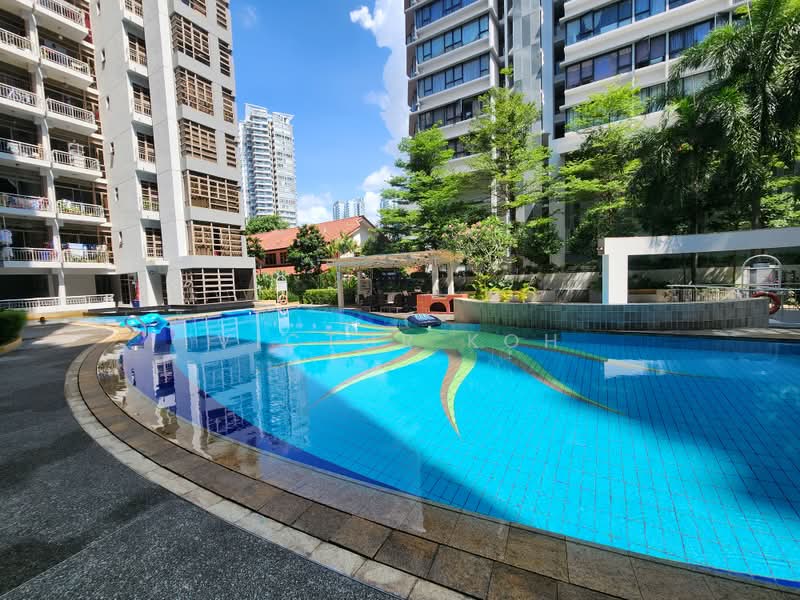 Sunville, 20 Saint Michael's Road, 3 Bedrooms, 1,432 sqft, Condominium For Rent, by Victor Koh, 500187908 - Pool - PropertyGuru.com.sg