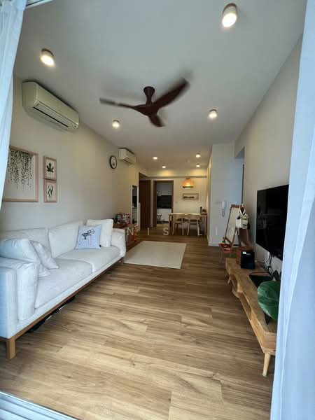 Q Bay Residences, 17 Tampines Street 86, 3 Bedrooms, 1,163 sqft, Condominium For Sale, by Dennis Lim, 500187930 - Living Room - PropertyGuru.com.sg
