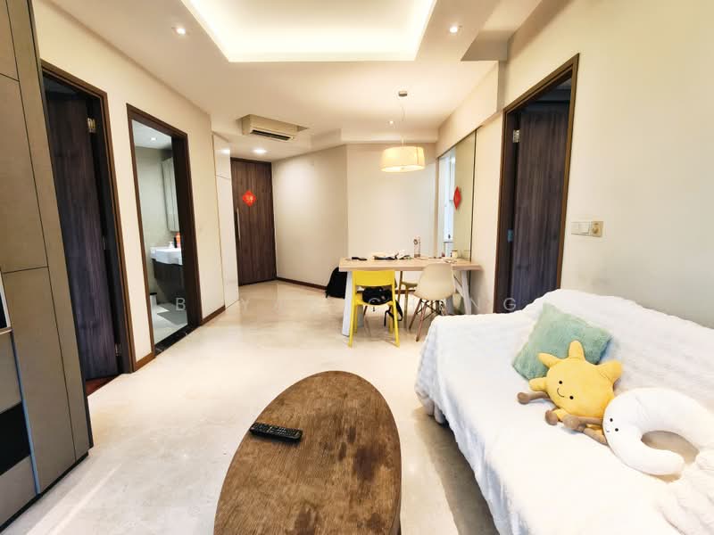 Palm Isles, 34 Flora Drive, 2 Bedrooms, 786 sqft, Condominium For Rent, by Bryan Cheng, 500187934 - Living Room - PropertyGuru.com.sg