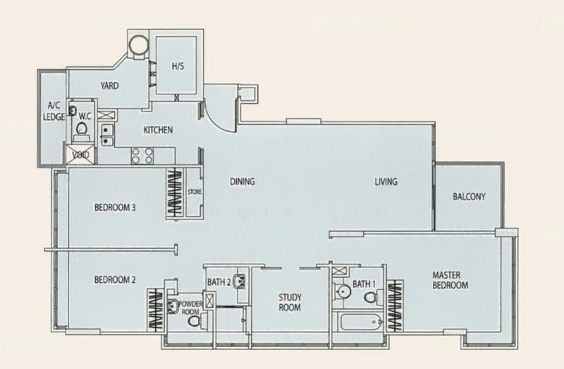 The Yardley, 571 Upper Serangoon Road, 4 Bedrooms, 1,420 sqft, Condominium For Sale, by Dennis Lim, 500187962 - PropertyGuru.com.sg