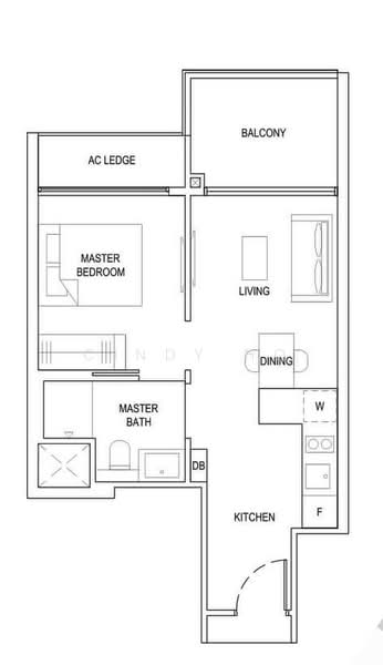 The Florence Residences, 83 Hougang Avenue 2, 1 Bedroom, 484 sqft, Condominium For Rent, by Cindy Ho, 500187989 - PropertyGuru.com.sg