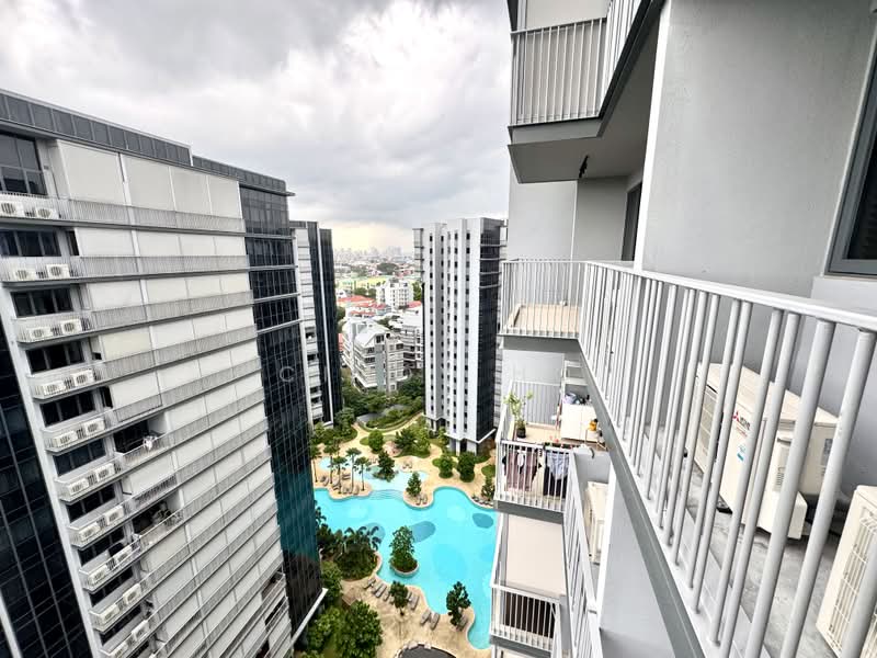 The Florence Residences, 83 Hougang Avenue 2, 1 Bedroom, 484 sqft, Condominium For Rent, by Cindy Ho, 500187989 - Balcony - PropertyGuru.com.sg