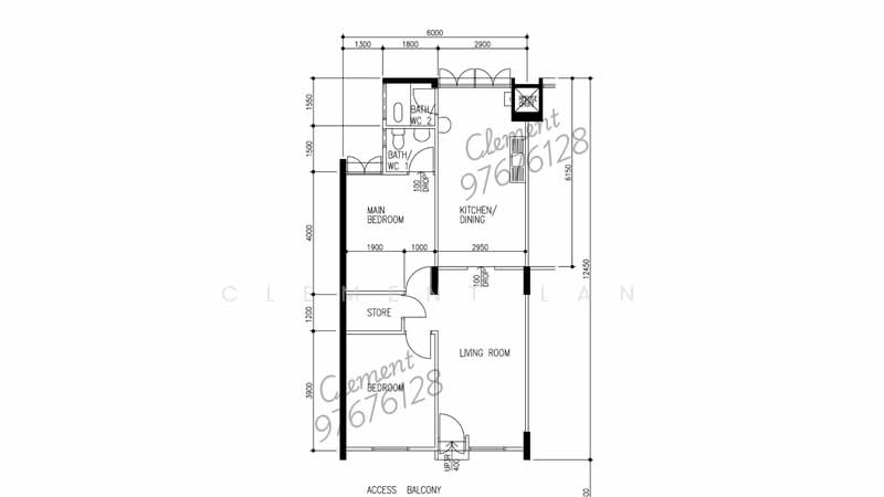 522 Bedok North Avenue 1, 522 Bedok North Avenue 1, 2 Bedrooms, 721 sqft, HDB Flat For Sale, by Clement Lan, 500187990 - PropertyGuru.com.sg