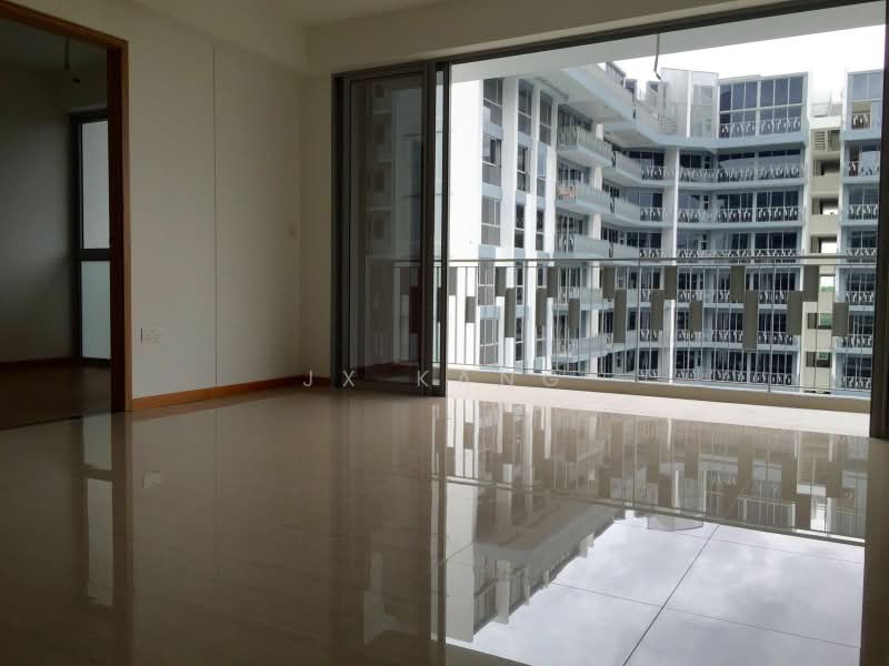 FLO Residence, 7 Punggol Field Walk, 2 Bedrooms, 764 sqft, Condominium For Sale, by JX Kang, 500187997 - Balcony - PropertyGuru.com.sg