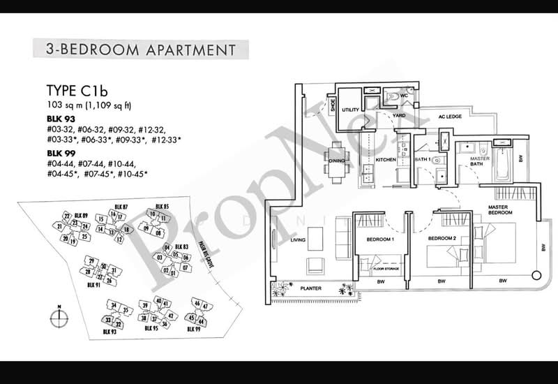 NV Residences, 93 Pasir Ris Grove, 3 Bedrooms, 1,109 sqft, Condominium For Sale, by Ng Daniel, 500188070 - PropertyGuru.com.sg