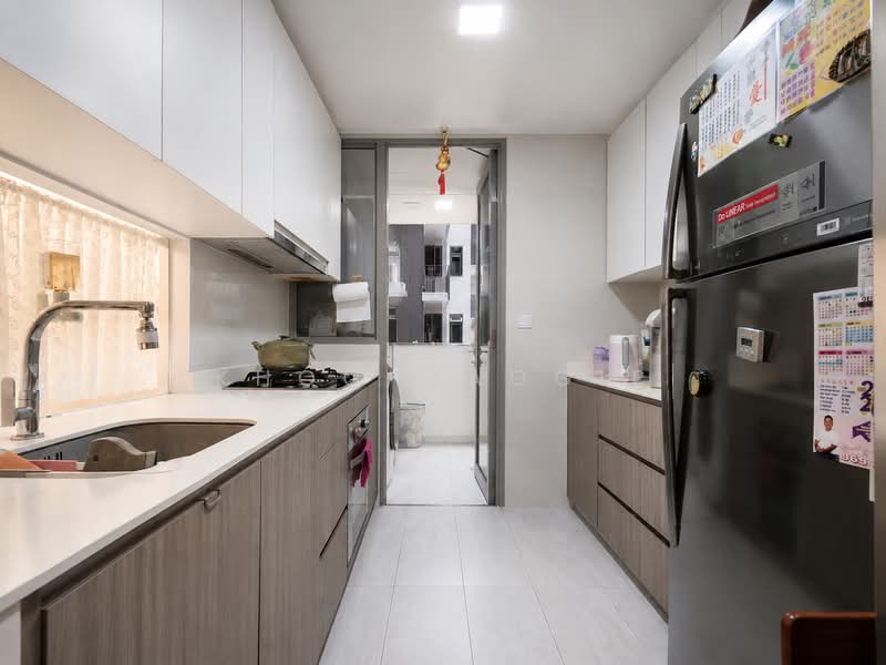 Sol Acres, 8 Choa Chu Kang Grove, 3 Bedrooms, 1,066 sqft, Executive Condominium For Sale, by Khoo Maggie, 500188125 - Kitchen - PropertyGuru.com.sg