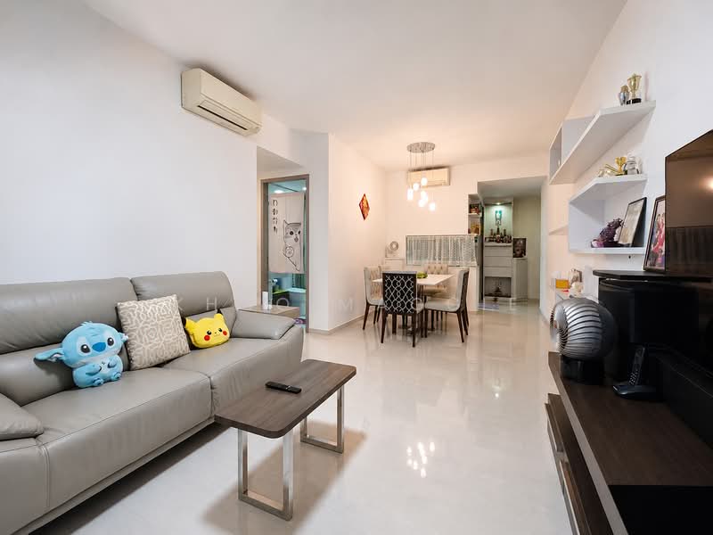 Sol Acres, 8 Choa Chu Kang Grove, 3 Bedrooms, 1,066 sqft, Executive Condominium For Sale, by Khoo Maggie, 500188125 - Living Room - PropertyGuru.com.sg