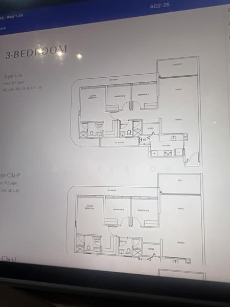 Chuan Park, 240 Lorong Chuan, 3 Bedrooms, 1,206 sqft, Condominium For Sale, by Angela Oh, 500188196 - PropertyGuru.com.sg