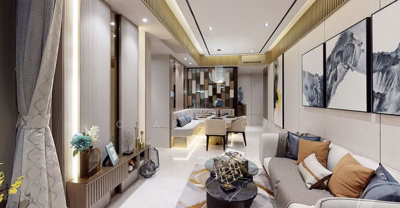 Blossoms By The Park, 9 Slim Barracks Rise, 2 Bedrooms, 721 sqft, Condominium For Sale, by Clara Low, 500188206 - Living Room - PropertyGuru.com.sg
