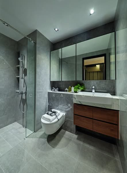Blossoms By The Park, 9 Slim Barracks Rise, 2 Bedrooms, 721 sqft, Condominium For Sale, by Clara Low, 500188206 - Bathroom - PropertyGuru.com.sg