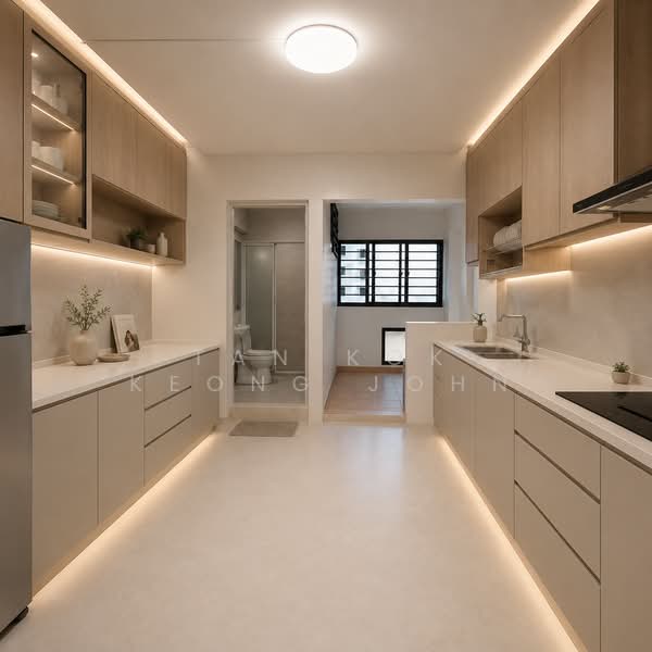 505 Jelapang Road, 505 Jelapang Road, 3 Bedrooms, 1,313 sqft, HDB Flat For Sale, by Tan Kok Keong John, 500188247 - Kitchen - PropertyGuru.com.sg