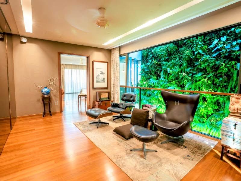 EXCLUSIVE LISTING IN EXCLUSIVE ENCLAVE, 1 KM TO TAO NAN, ST. STEPHEN'S & NGEE ANN PRIMARY SCHOOLS, East Coast / Marine Parade, 5 Bedrooms, 6,000 sqft, Semi-Detached House For Sale, by Benjamin Soh, 500188263 - Living Room - PropertyGuru.com.sg