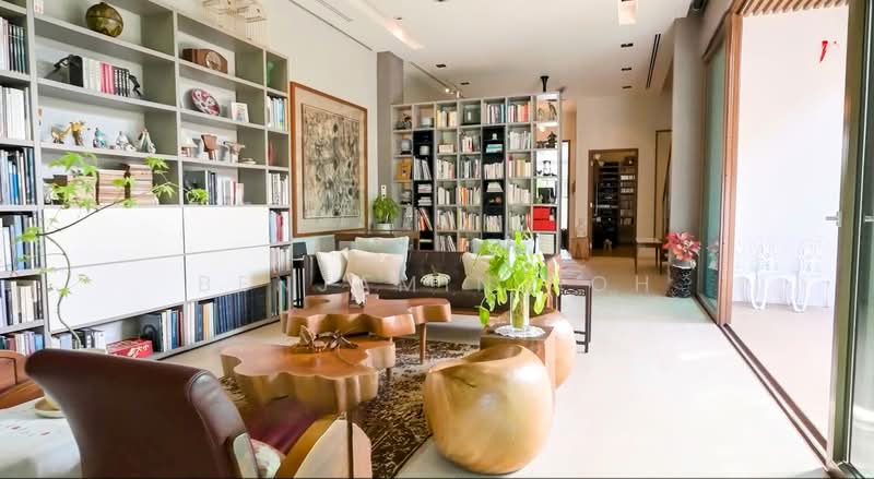 EXCLUSIVE LISTING IN EXCLUSIVE ENCLAVE, 1 KM TO TAO NAN, ST. STEPHEN'S & NGEE ANN PRIMARY SCHOOLS, East Coast / Marine Parade, 5 Bedrooms, 6,000 sqft, Semi-Detached House For Sale, by Benjamin Soh, 500188263 - Living Room - PropertyGuru.com.sg
