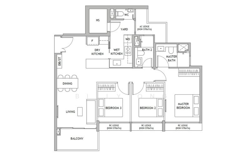 Dunearn House, 760 Dunearn Road, 3 Bedrooms, 1,001 sqft, Condominium For Sale, by Billy Ong, 500188265 - PropertyGuru.com.sg
