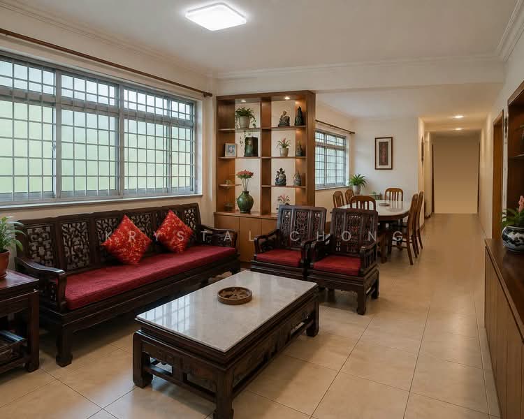 367 Woodlands Avenue 5, 367 Woodlands Avenue 5, 3 Bedrooms, 1,334 sqft, HDB Flat For Sale, by Krystal Chong, 500188307 - Living Room - PropertyGuru.com.sg