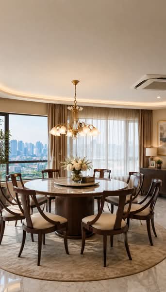 The Draycott, 50 Draycott Park, 5 Bedrooms, 5,339 sqft, Condominium For Sale, by Joan Navenza Wiguna, 500188331 - Dining Room - PropertyGuru.com.sg