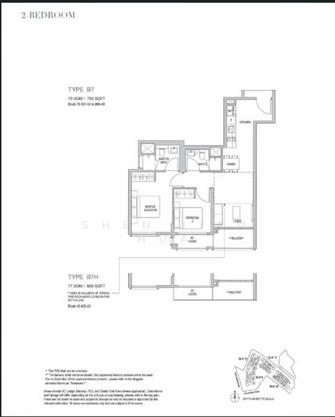 Mayfair Gardens, 16 Rifle Range Road, 2 Bedrooms, 753 sqft, Condominium For Sale, by Shen Jian Hua, 500188342 - PropertyGuru.com.sg