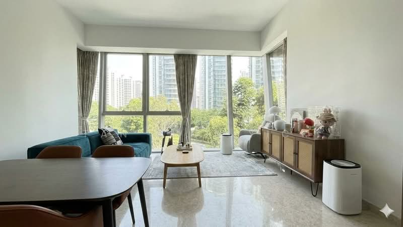 Gramercy Park, 57 Grange Road, 3 Bedrooms, 1,184 sqft, Condominium For Sale, by Tan Kwan Yick, 500188348 - Living Room - PropertyGuru.com.sg