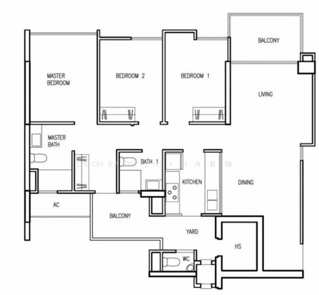 Parc Vera, Hougang Street 32, 3 Bedrooms, 1,302 sqft, Condominium For Rent, by Dorothy Ang, 500188349 - PropertyGuru.com.sg