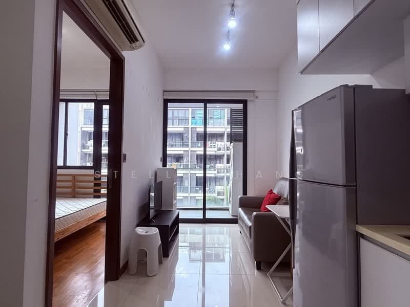 Guillemard Edge, 38 Lorong 30 Geylang, 1 Bedroom, 441 sqft, Condominium For Rent, by Stella Zhang, 500188351 - Living Room - PropertyGuru.com.sg