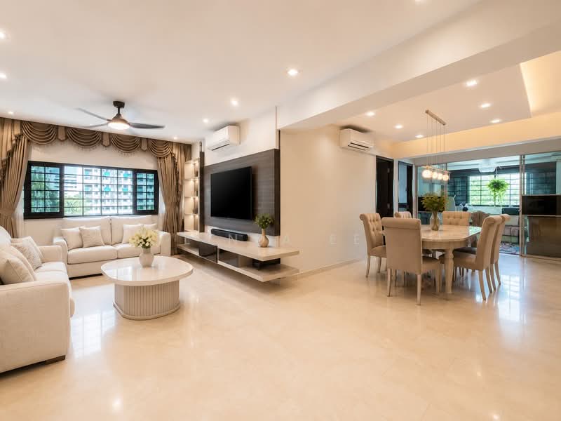 43 Marine Crescent, 43 Marine Crescent, 3 Bedrooms, 1,313 sqft, HDB Flat For Sale, by Linda Ee, 500188364 - Living Room - PropertyGuru.com.sg