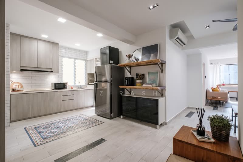 Riverwalk Apartments, 20 Upper Circular Road, 1 Bedroom, 800 sqft, Apartment For Rent, by Fariz Rashid, 500188376 - Kitchen - PropertyGuru.com.sg