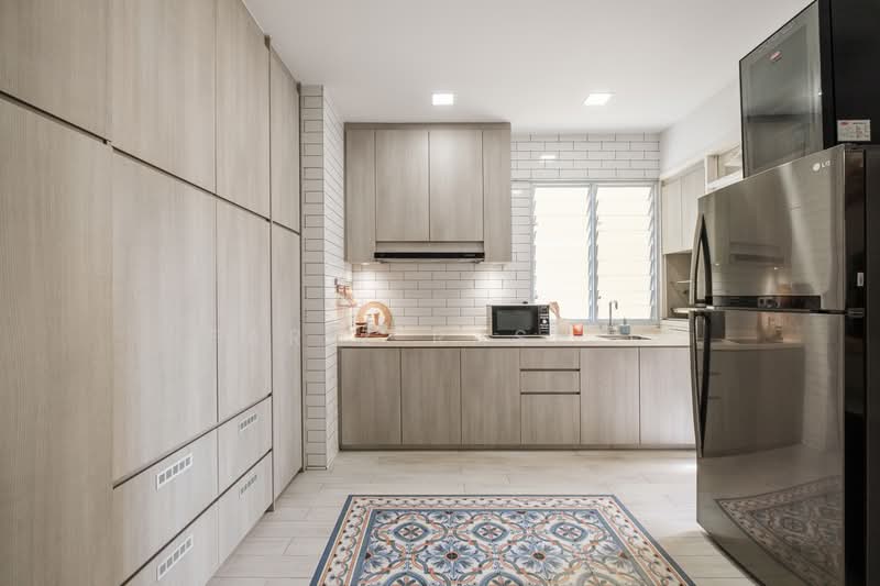 Riverwalk Apartments, 20 Upper Circular Road, 1 Bedroom, 800 sqft, Apartment For Rent, by Fariz Rashid, 500188376 - Kitchen - PropertyGuru.com.sg