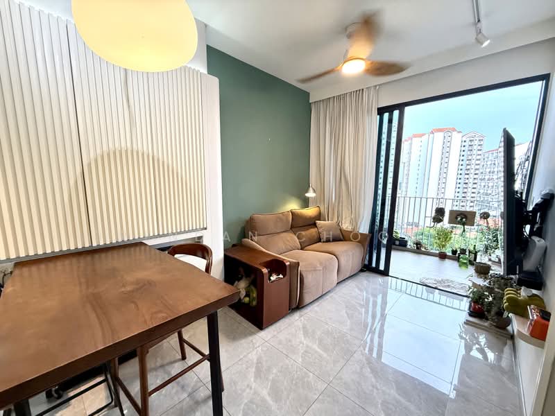 The Garden Residences, 1 Serangoon North View, 2 Bedrooms, 614 sqft, Condominium For Sale, by Brendan Choong, 500188407 - Living Room - PropertyGuru.com.sg