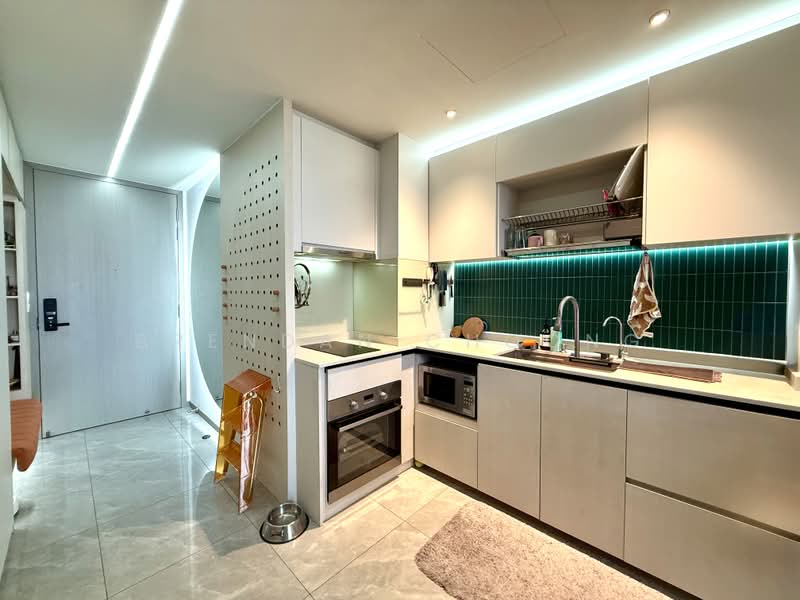 The Garden Residences, 1 Serangoon North View, 2 Bedrooms, 614 sqft, Condominium For Sale, by Brendan Choong, 500188407 - Kitchen - PropertyGuru.com.sg