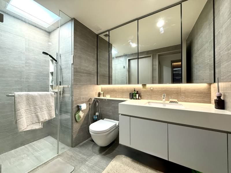 The Garden Residences, 1 Serangoon North View, 2 Bedrooms, 614 sqft, Condominium For Sale, by Brendan Choong, 500188407 - Bathroom - PropertyGuru.com.sg