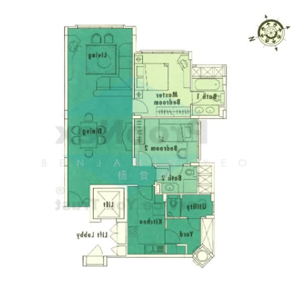 Changi Court, 700 Upper Changi Road East, 2 Bedrooms, 969 sqft, Condominium For Sale, by Benjamin Yeo 杨昔炜, 500188408 - PropertyGuru.com.sg