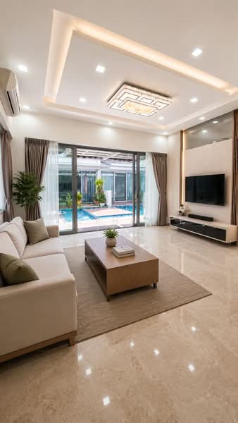 Water Villas, Kovan Road, 5 Bedrooms, 3,864 sqft, Semi-Detached House For Sale, by Stephanie Liu, 500188494 - Living Room - PropertyGuru.com.sg