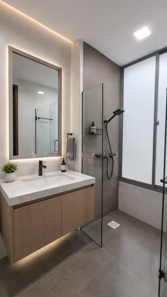 Water Villas, Kovan Road, 5 Bedrooms, 3,864 sqft, Semi-Detached House For Sale, by Stephanie Liu, 500188494 - Bathroom - PropertyGuru.com.sg