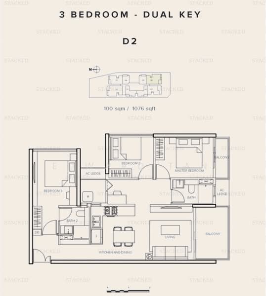 VIIO @ Balestier, 520 Balestier Road, 3 Bedrooms, 1,076 sqft, Apartment For Sale, by Edward Tan, 500188533 - PropertyGuru.com.sg