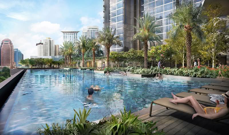 Cairnhill Nine, 15 Cairnhill Road, 2 Bedrooms, 743 sqft, Condominium For Sale, by Bala Prakash, 500188538 - Pool - PropertyGuru.com.sg