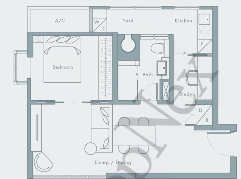 The Montana, 8 Jalan Mutiara, 1 Bedroom, 592 sqft, Condominium For Rent, by Angie Yap, 500188542 - PropertyGuru.com.sg