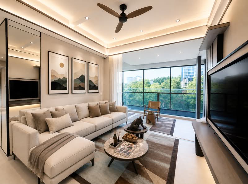 Union Square Residences, 28 Havelock Road,, 1 Bedroom, 506 sqft, Condominium For Sale, by Ethel Lim, 500188562 - Living Room - PropertyGuru.com.sg