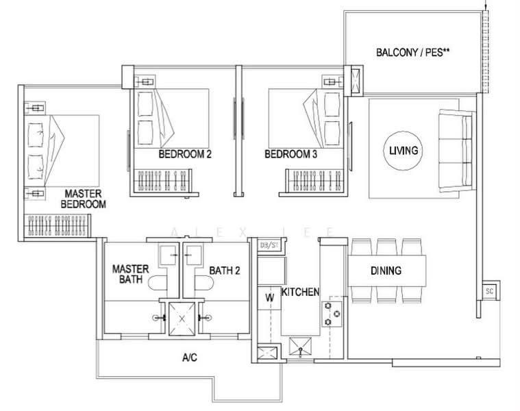 Signature At Yishun, 29 Yishun Street 51, 3 Bedrooms, 947 sqft, Executive Condominium For Sale, by Alex Lee, 500188569 - PropertyGuru.com.sg