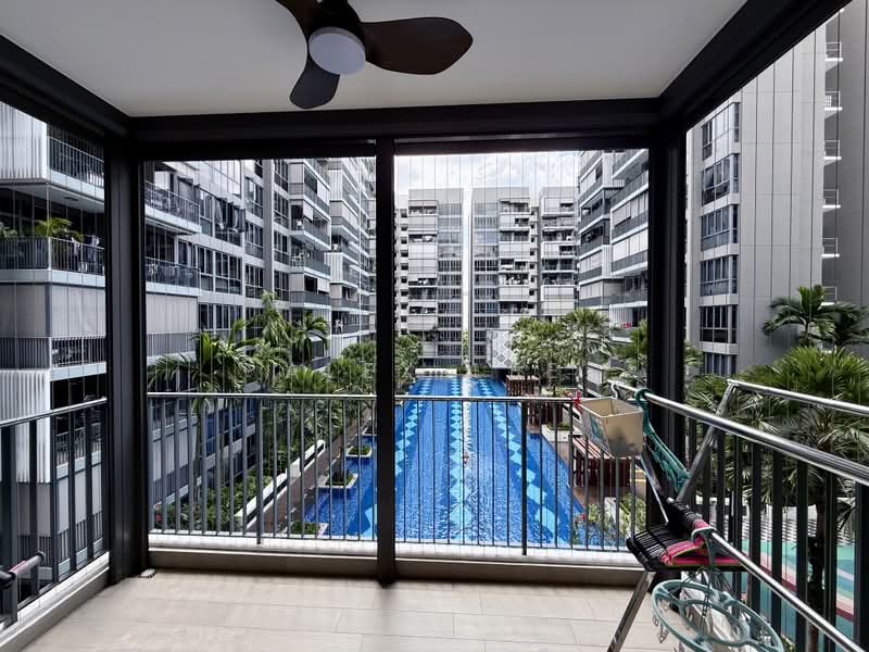 Signature At Yishun, 29 Yishun Street 51, 3 Bedrooms, 947 sqft, Executive Condominium For Sale, by Alex Lee, 500188569 - Balcony - PropertyGuru.com.sg