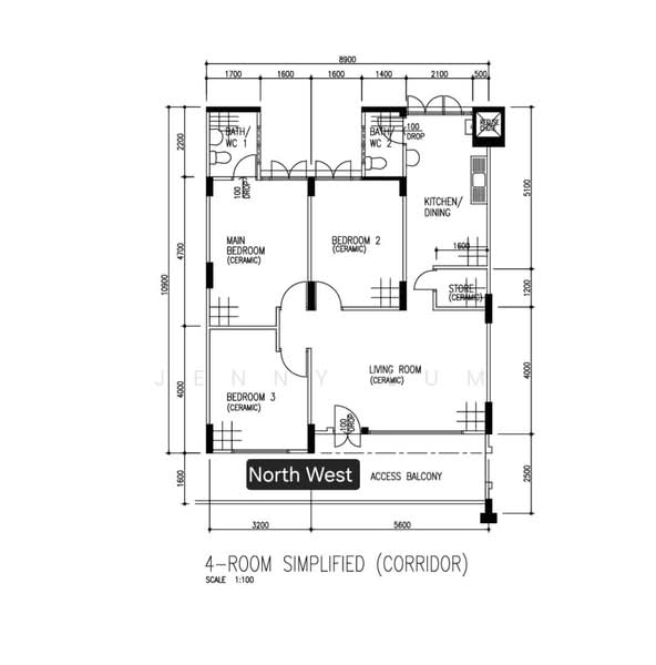 124 Simei Street 1, 124 Simei Street 1, 3 Bedrooms, 904 sqft, HDB Flat For Sale, by Jenny Lum, 500188587 - PropertyGuru.com.sg